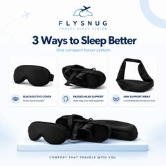 FlySnug 3-in-1 Travel Sleep Set